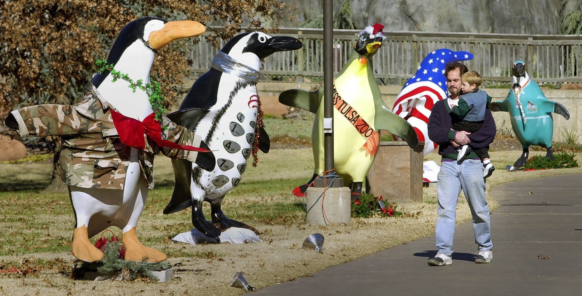 Tulsa Zoo's Penguins on Parade